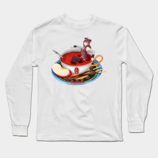 Kyoko in a Teacup Long Sleeve T-Shirt